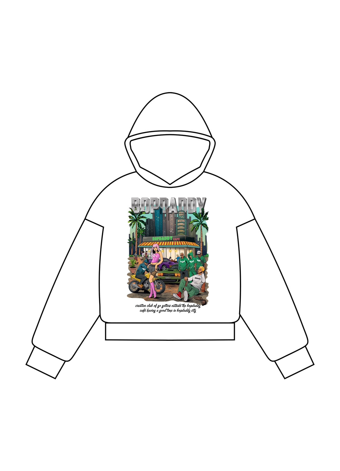 Bop City Cafe Hoodie