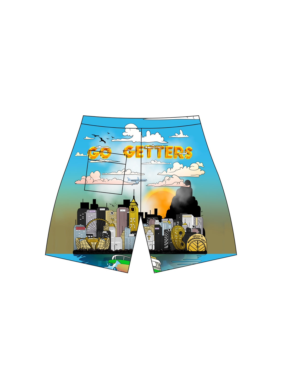 Bop City Beach Wear Set