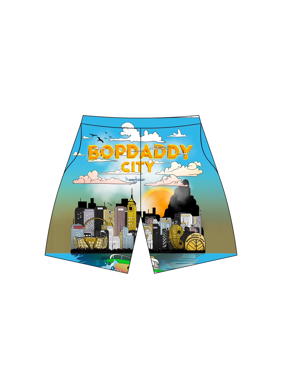 Bop City Beach Wear Set