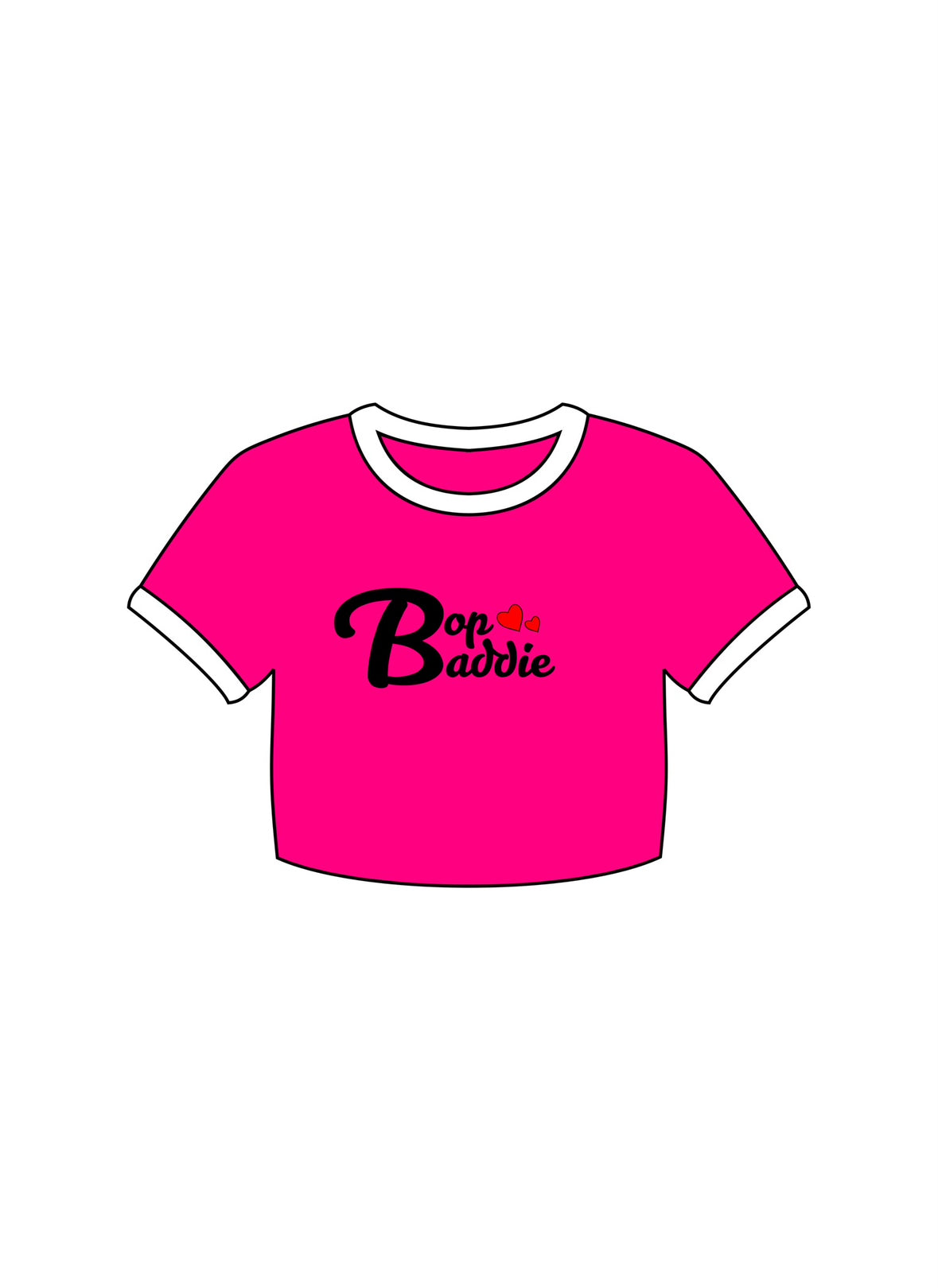 Bop Baddie Crop Tops