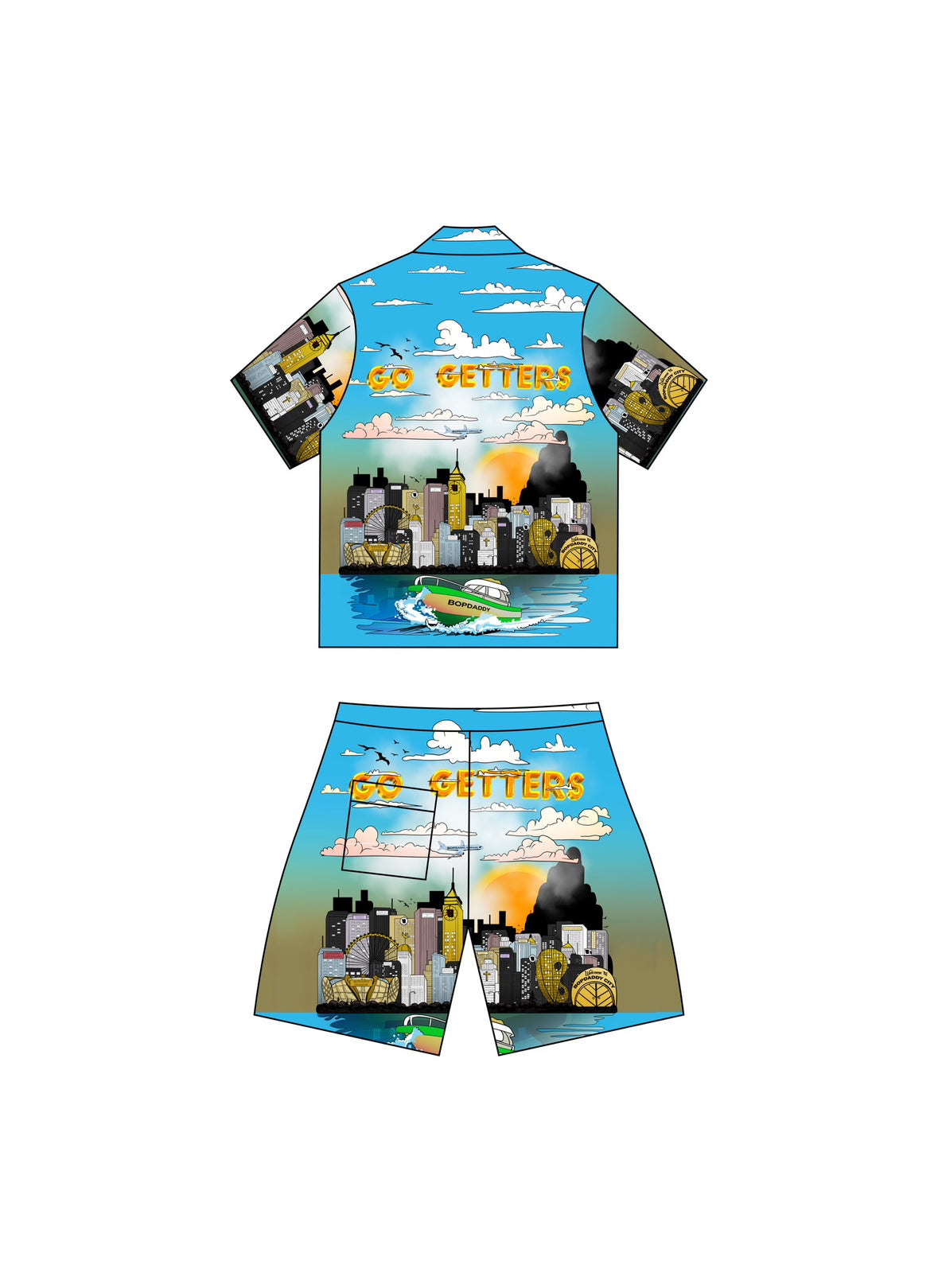 Bop City Beach Wear Set