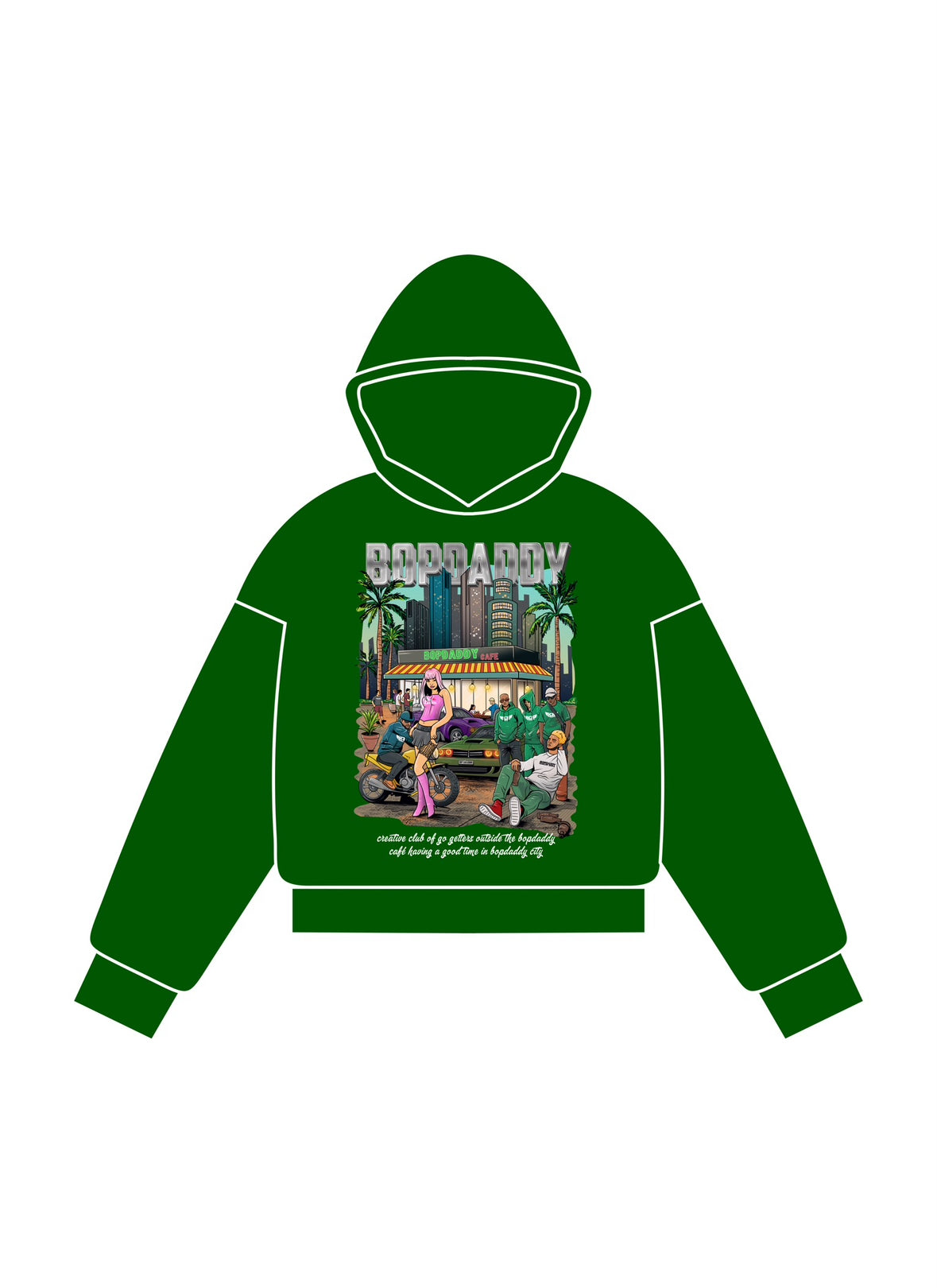 Bop City Cafe Hoodie